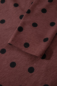 Agatha Polka Dot Cropped Cardigan