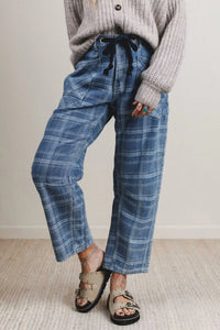 Audra Plaid Jeans