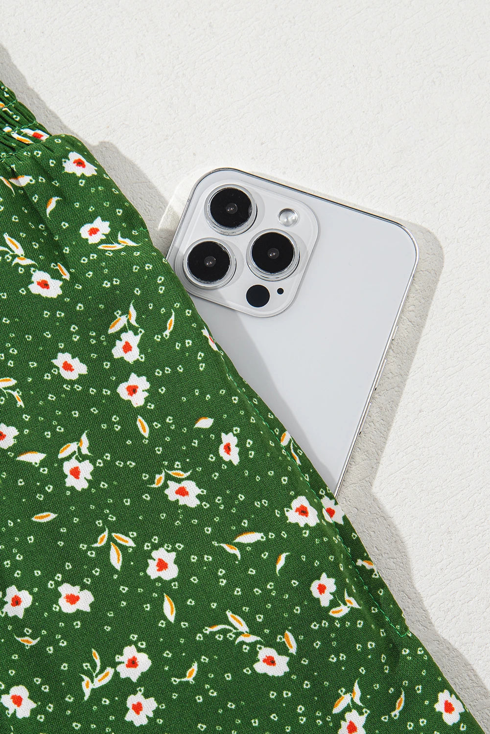 Rowena Green Floral Dress
