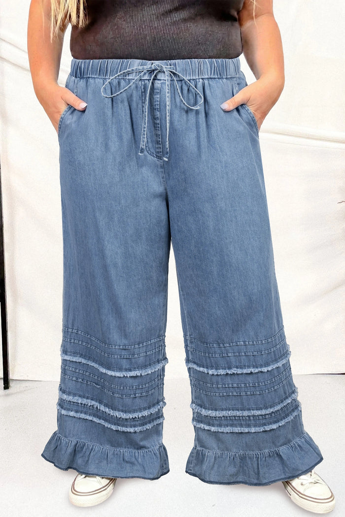 Azalia Denim Pants Curvy