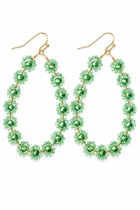 Flower Power Drop Earrings