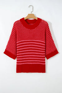 Clementine Striped Sweater