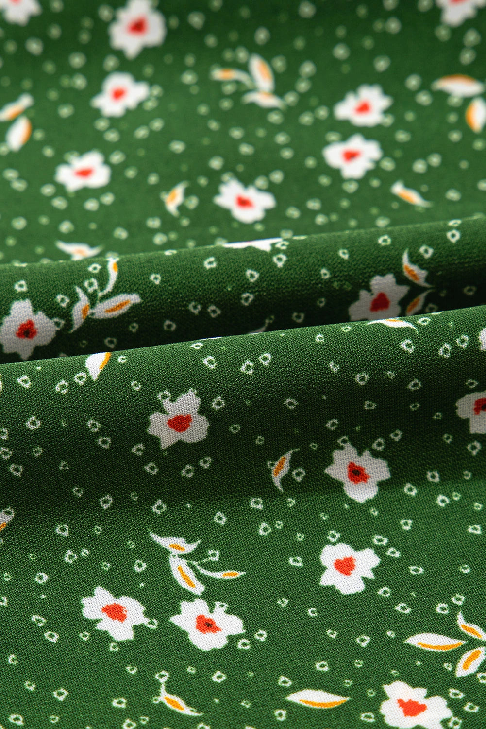 Rowena Green Floral Dress
