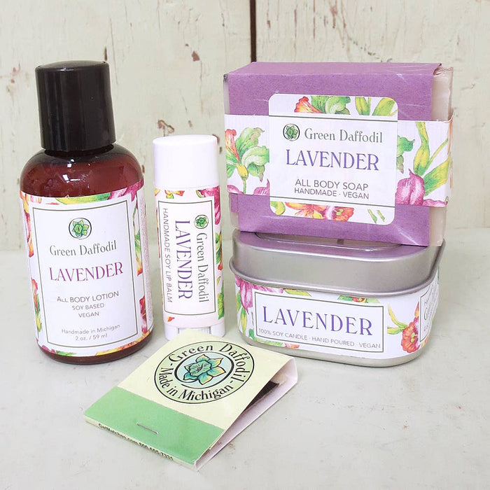 Lavender Boxed Gift Set - Garden Herb