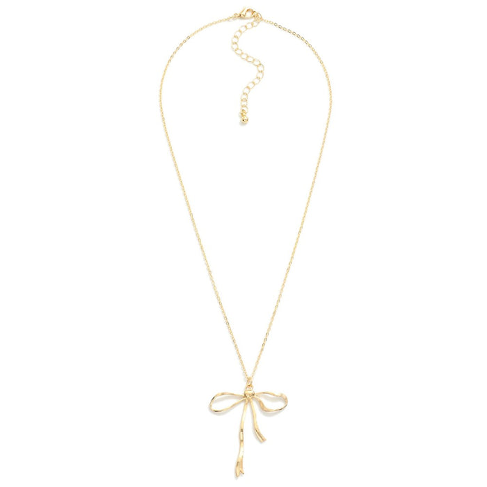 Pretty Little Bow Necklace