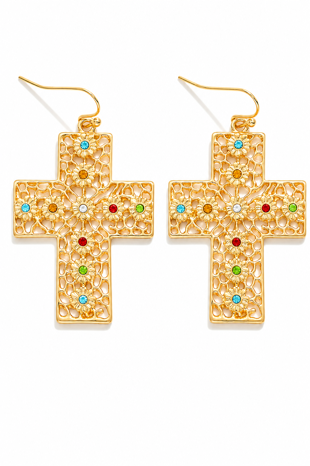 Holy Chic Cross Earrings