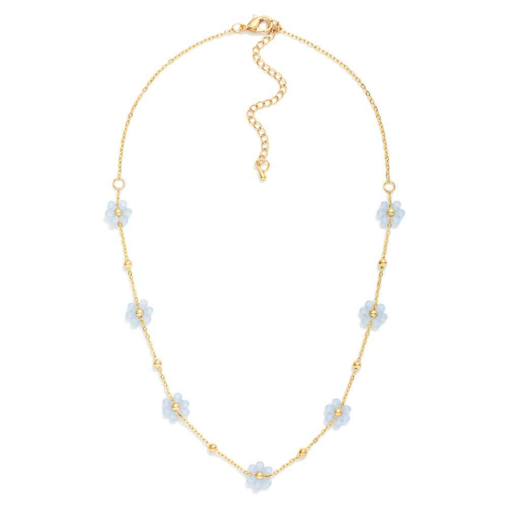 Blue Blossom Necklace