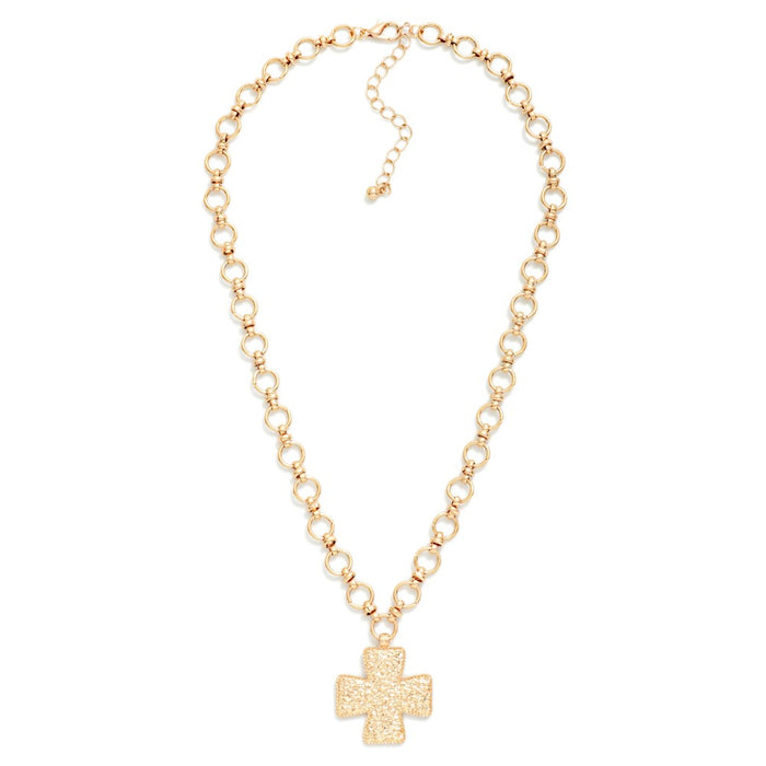 Radiant Faith Cross Necklace