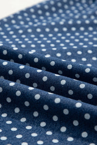 Atalia Wide-Leg Polka Dot Jeans