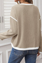 Everest Contrast Color Sweater