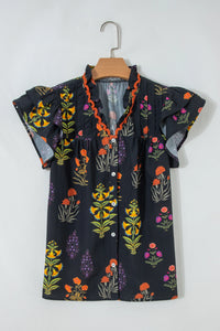 Polly Floral Top