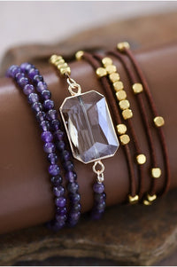 Femi Stone Wrap Bracelet