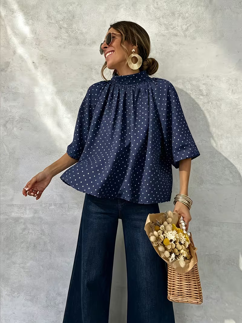 Dora Polka Dot Blouse