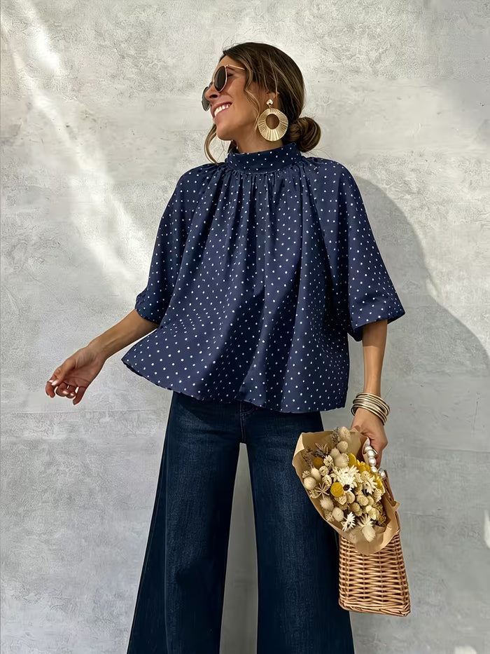 Dora Polka Dot Blouse