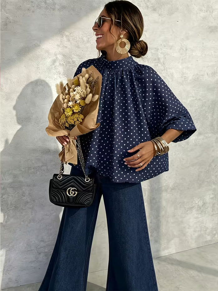 Dora Polka Dot Blouse