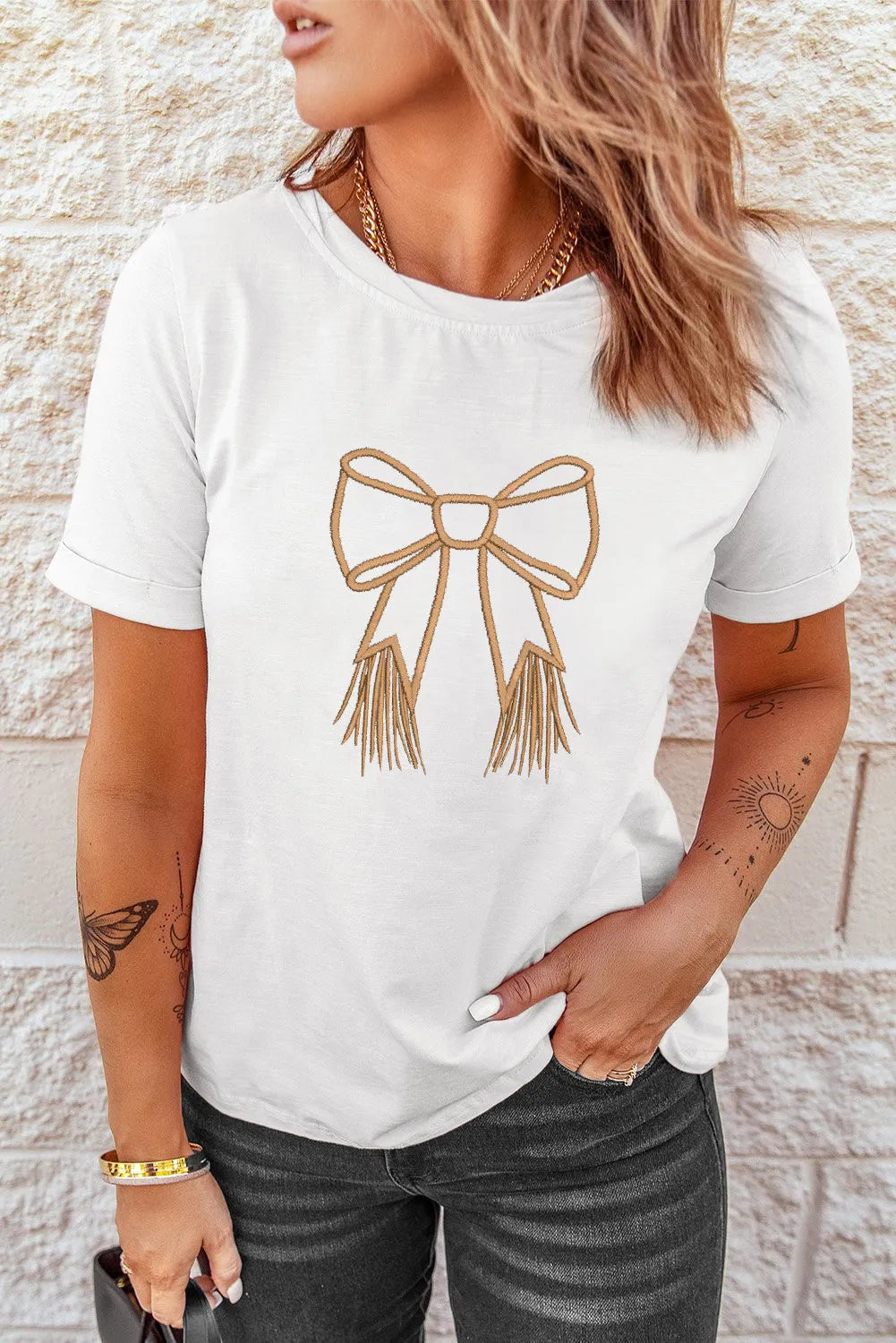 Ridgely Western Bow Tee