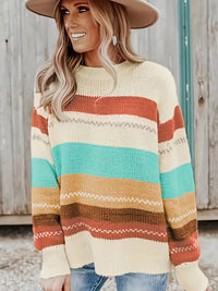 Natalie Striped Sweater