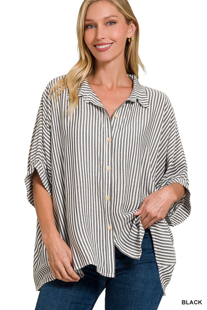 Roni Button-Up Top