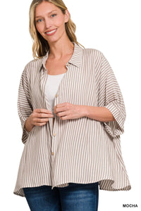 Roni Button-Up Top