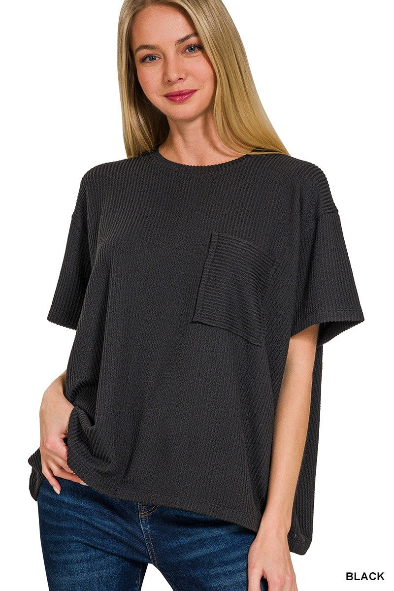 Boone Raised Rib Top