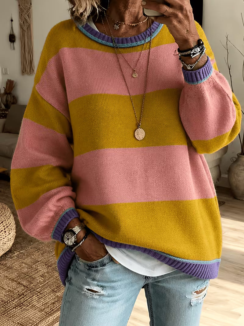 Adalee Striped Sweater