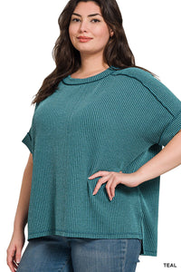 Coffee and Comfort Top in Curvy