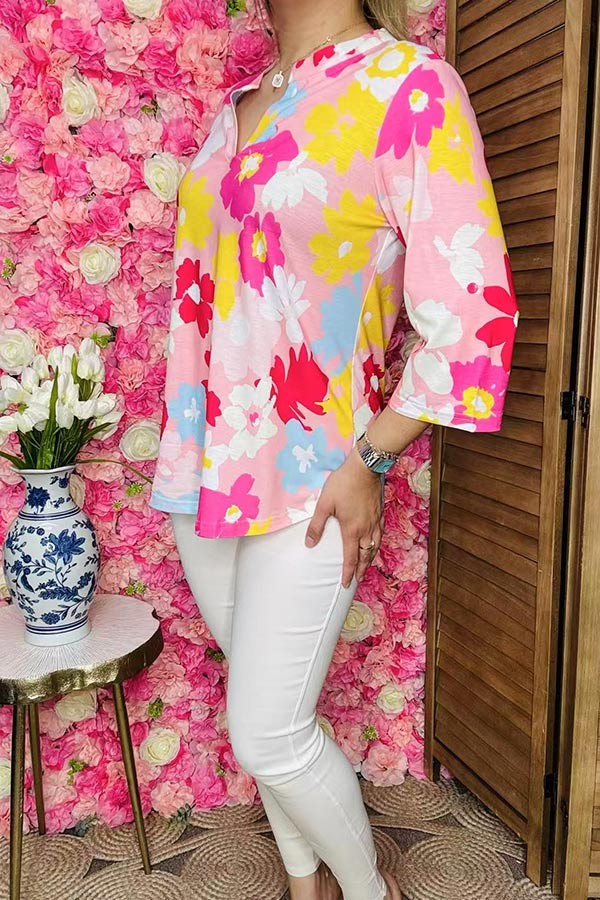 Mollie Floral Top