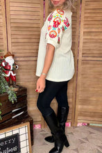 Ellie Embroidered Sleeve Top