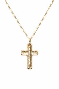 Dainty Cross Chain Necklace