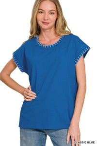 Fawn Stitched Tee