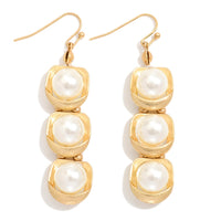 Pretty Pearl Drop Earrings
