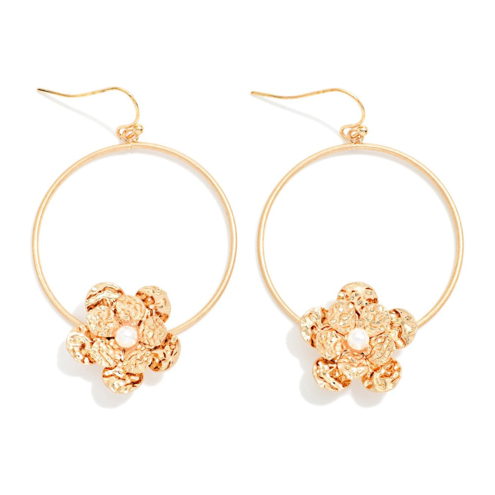 Bloom Hoop Earrings