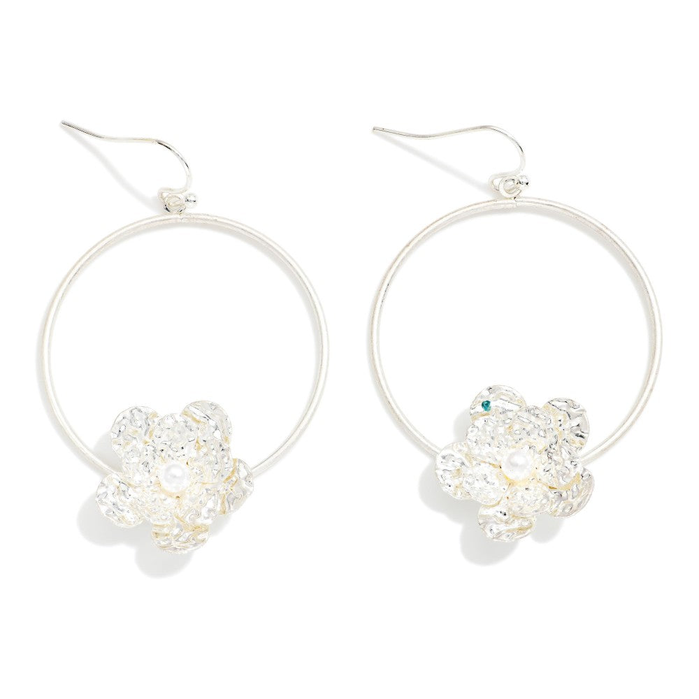 Bloom Hoop Earrings