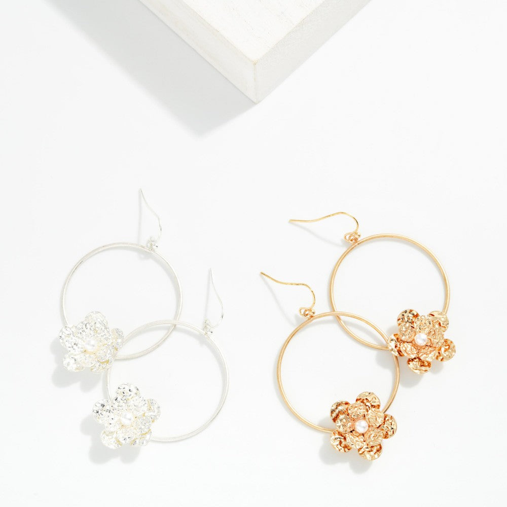 Bloom Hoop Earrings