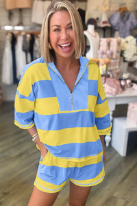 Miller Striped Short Set