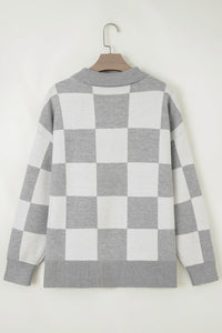 Dawson Checkered Sweater