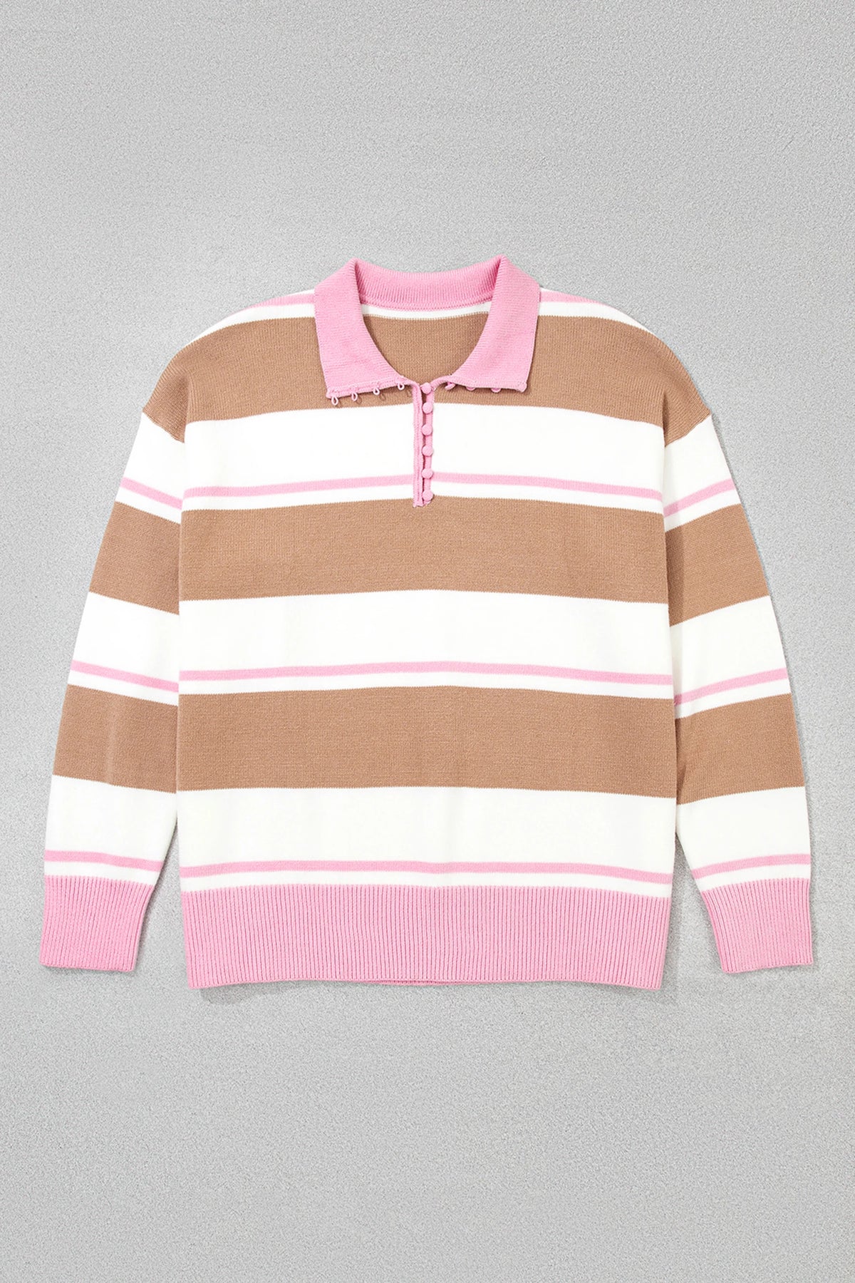 Coretta Striped Sweater Curvy