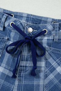 Audra Plaid Jeans