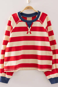 Just Because Striped Top