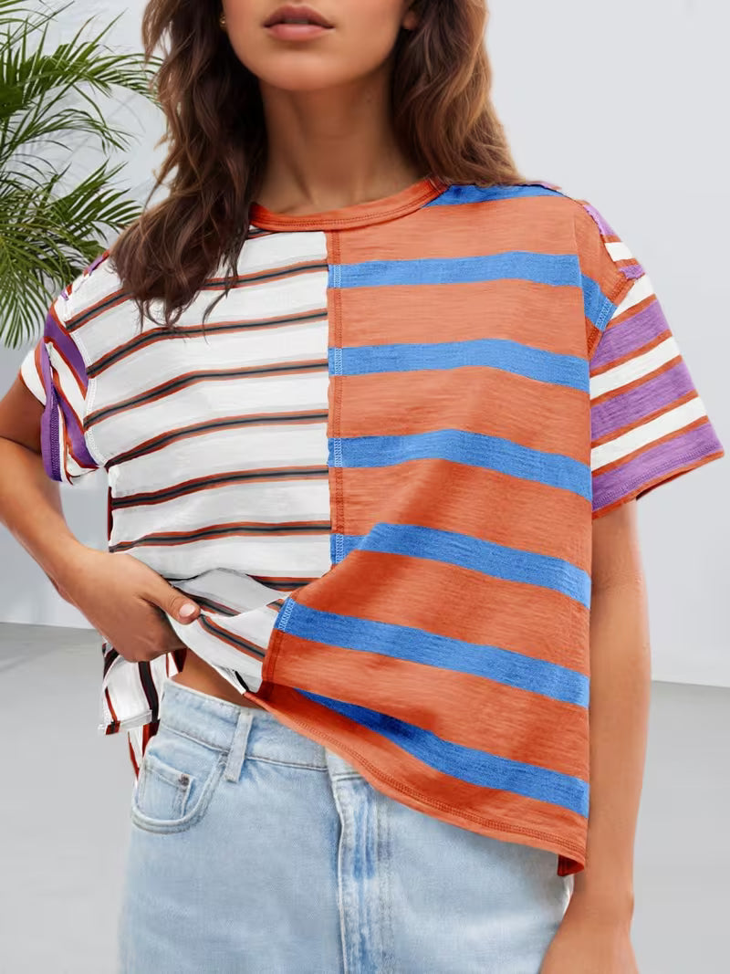 Ava Striped Tee