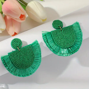 Cheyenne Raffia Earrings