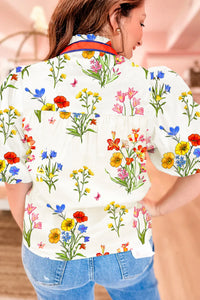Priscilla Floral Top