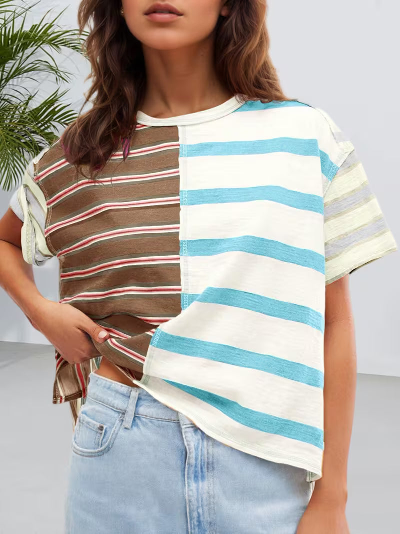 Ava Striped Tee