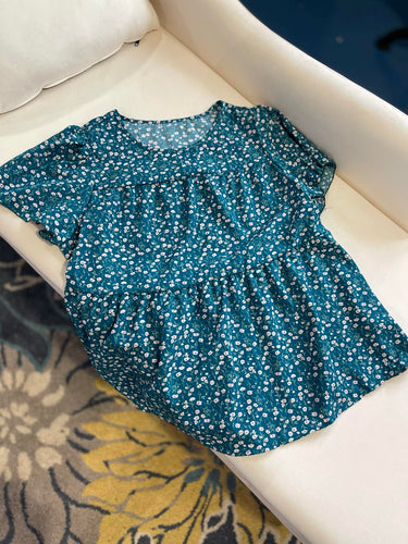 Lorri Floral Tiered Top