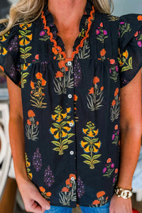 Polly Floral Top