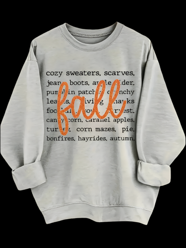 Cozy Fall Sweatshirt