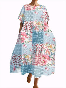 Floral Garden Loose Fit Dress