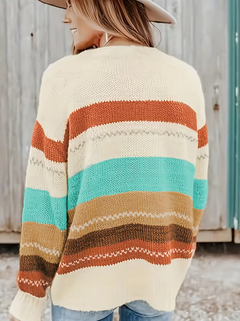 Natalie Striped Sweater