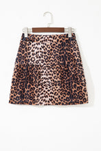 Dante Leopard Skirt