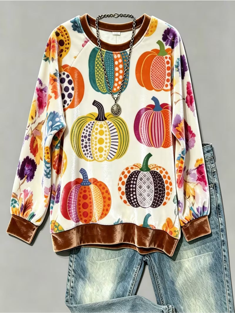 Pretty Pumpkin Top